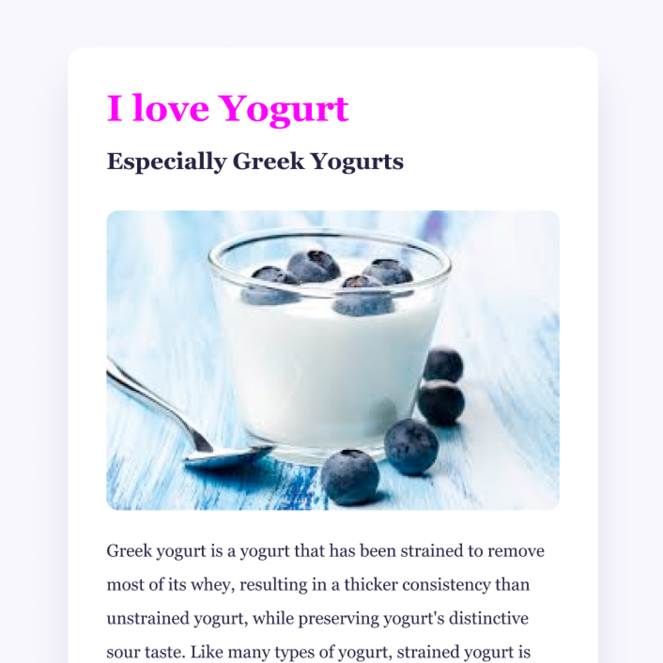 Picture of Jane's yogurt project